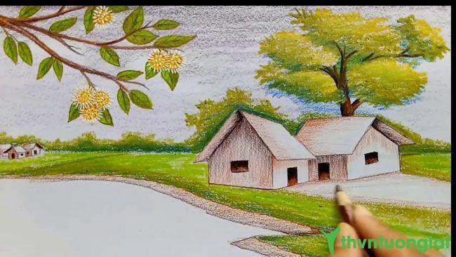 Gợi Ý Về Vẽ Tranh Ngôi Nhà Mơ Ước Của Em Đẹp Nhất - Thvntuonglai.Vn