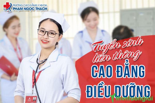 Trường Cao đẳng Y Khoa Phạm Ngọc Thạch tuyển sinh Liên thông Cao đẳng Điều dưỡng